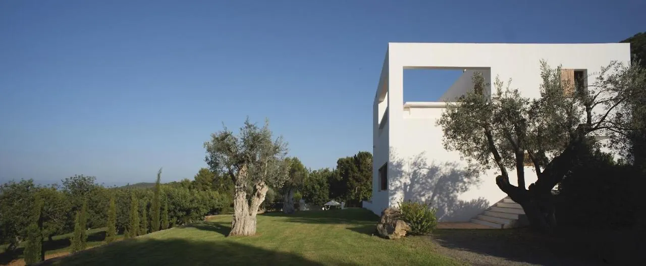 Вилла White House Ibiza Modernist Design Can Perez Sea Views Es Figueral Санта-Эулалия-дель-Рио